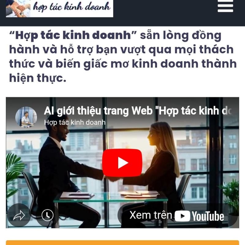 ảnh chụp trang chủ của website hợp tác kinh doanh đối tác quản lý về nhà đất chính chủ.